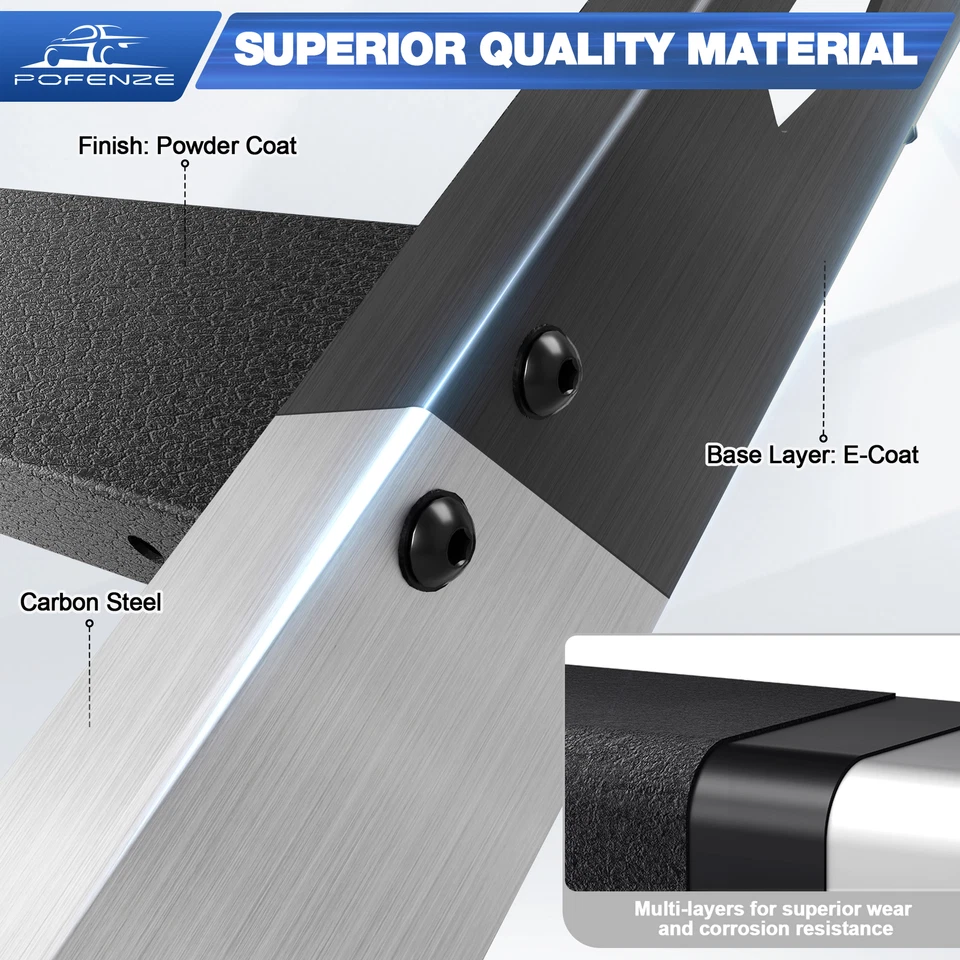 Adjustable Bed Rack/Roof Rack Luggage Cargo Carrier For 2009-2018 Dodge Ram 1500 Foto 4 de 4