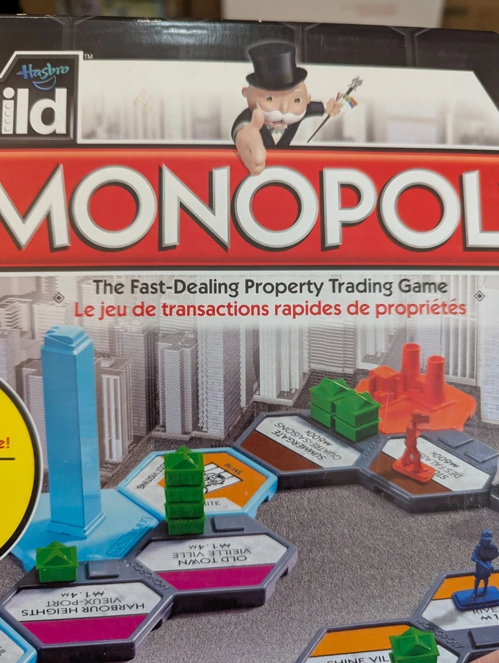 U-BUILD MONOPOLY Board Game 100% COMPLETE 2010 MONEY & CARDS in SHRINK WRAP 2010 - Image 2 of 4