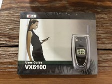 LG VX6100 User Guide New In Wrapper