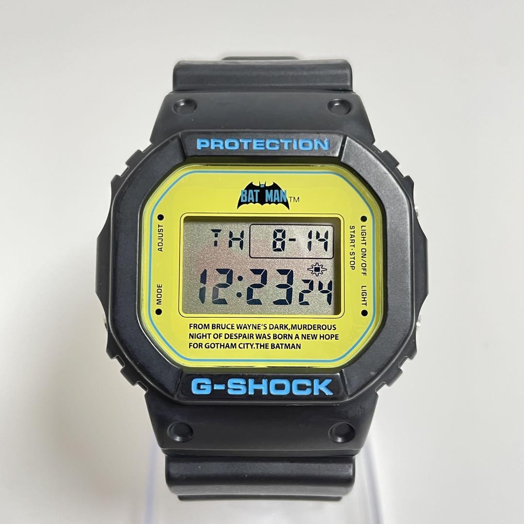 CASIO G-SHOCK DW-5600VTBATMAN 限定1000本 CASIO G-SHOCK DW-5600VTBATMAN 限定1000本