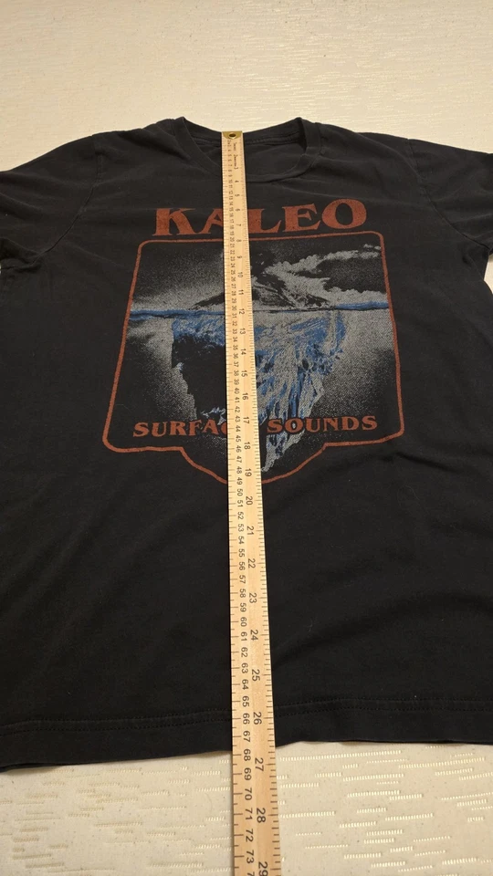 Camisa Álbum Kaleo Band Surface Sounds Clásica Negra Unisex S-5XL ND1005 Foto 4 de 4