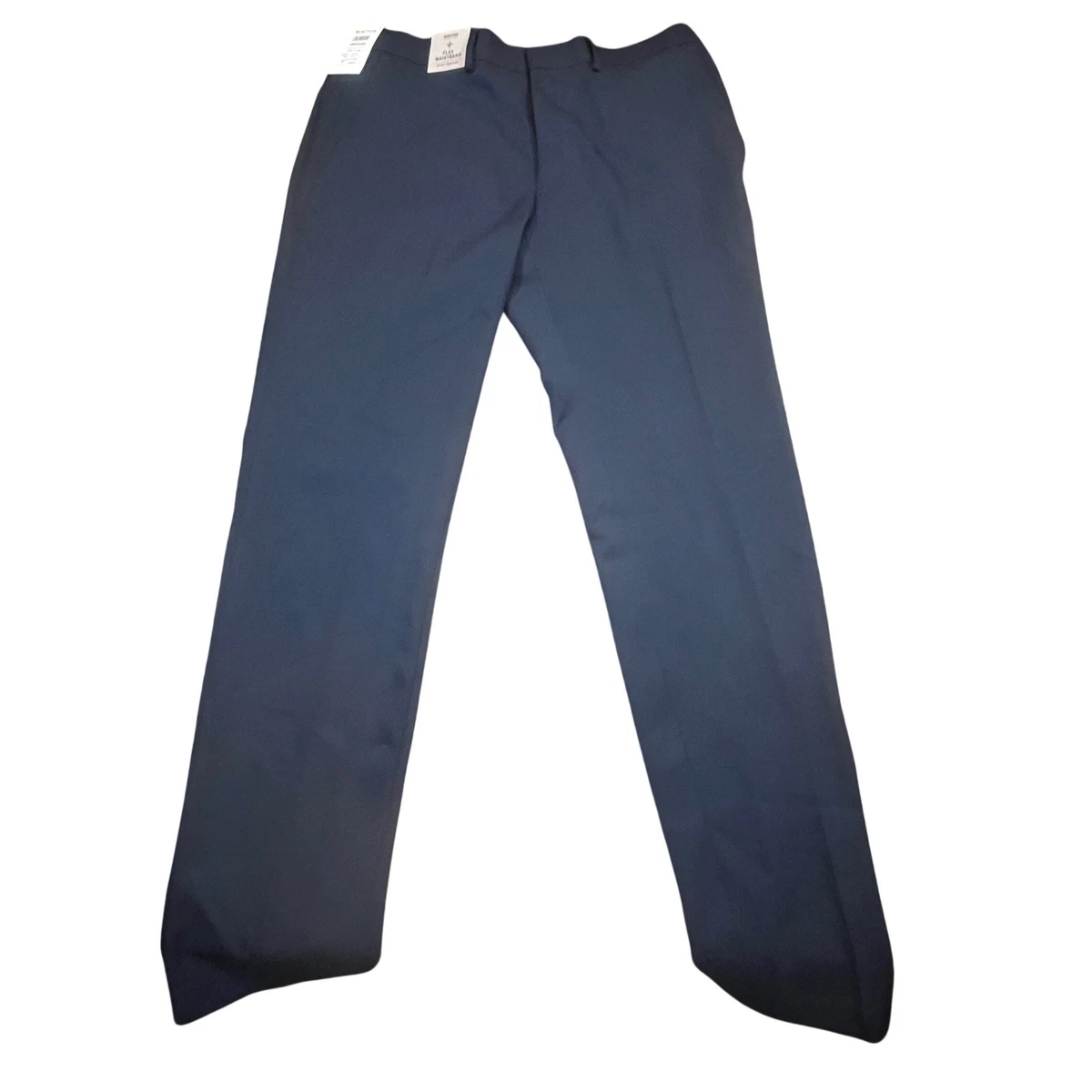 slim fit dress slacks Kenneth Cole Mens Slim Fit Flex Dress Pants, Size 34WX32L – Vanessa Jane main image 1