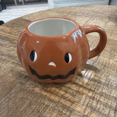 Target Hyde And Eek Halloween 2023 Stoneware Pumpkin Mug New!  DWK129