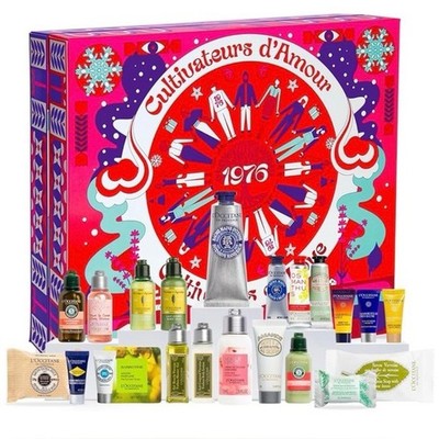 L'occitane Classic Beauty Advent Calendar  24 Products Gift Set New Sealed Box