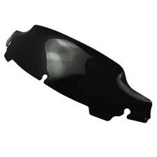 5" Black Wave Windshield Windscreen For Harley 2014-2025 Electra Street Glide