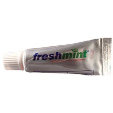New World Imports TP6A Anticavity Fluoride Toothpaste Silver Tubes 144/Bx 0.6oz