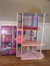 Barbie Magic Sounds House set mobili rosa scintille Mattel 2464 1991 in scatola