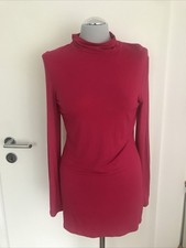 OUI Rolli Rollkragenpullover pink Viskose, Gr. 36-40