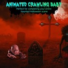 Yescom 6Pack Halloween Animated Crawling Baby Zombie Sensor Activated Decor 2026 — photo 3