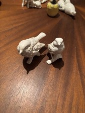 Goebel Germany White Porcelain Bird Figurines – Matching Pair – Vintage