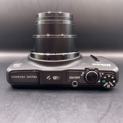 Nikon COOLPIX S9700 Black 16.0 MP Digital Camera English OK