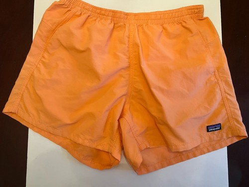 Patagonia Women's Baggies Shorts Orange Color Size Large