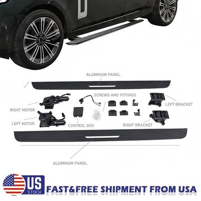 Electric Running Board Fits for Range Rover LWB 2023-2025 2026 Side Step Bars