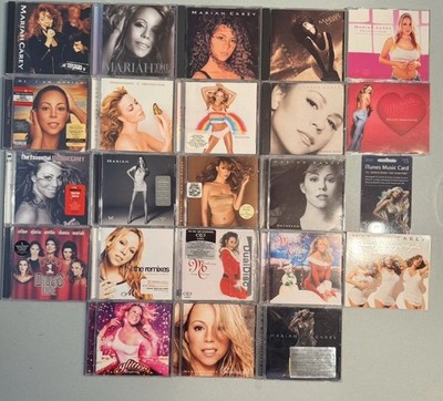 Mariah Carey 22CD Lot & A Mariah Carey iTunes Card ( No Value) Pop, Soul,  R&B