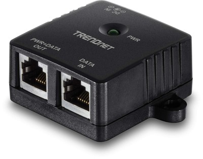TRENDnet TPE-113GI Gigabit Power over Ethernet (PoE) Injektor, unterstützt Full 