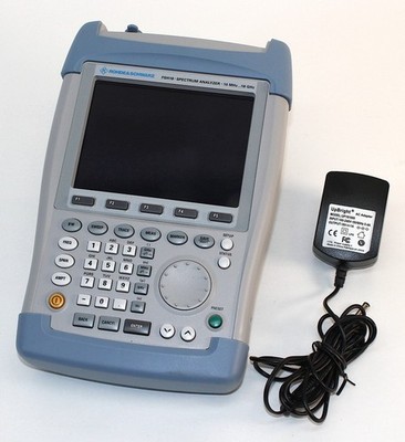 Rohde Schwarz FSH18 Spectrum Analyzer   10 MHz-18MHz   Charger   Read!