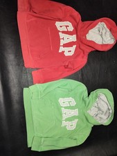 Baby GAP Boys set of 2 Hoodie Size 5Y 100 Cotton Lining