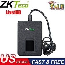 ZKTeco Live10R Desktop Fingerprint Reader Biometric USB Fingerprint Scanner US
