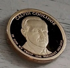 2014-S Mirror-like Dcam Proof President Dollar - Coolidge - Ships Free!