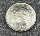 1923 US Mint 90% Silver  Peace  Dollar  ** Good Find**