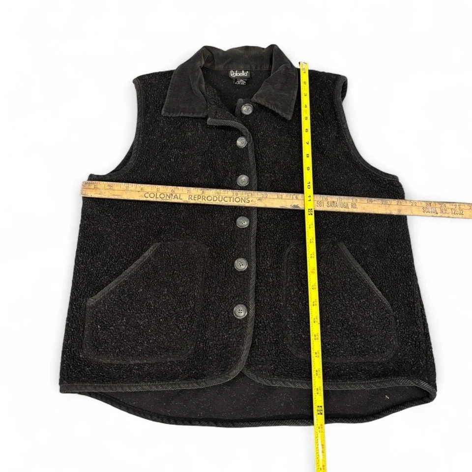 VTG Rafaella fleece vest Sz L Women’s  - Image 4 of 4