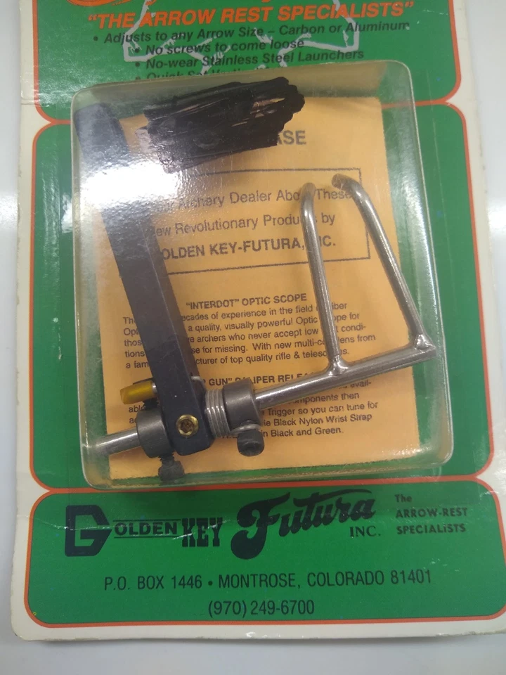 Tough Man AR-206-RH Llave Dorada Futura Reposaflechas Cuna NUEVO Foto 2 de 4