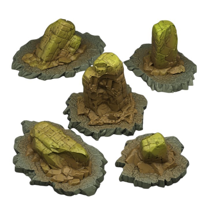 Jungle Ruins décor végétal pour aquascaping et terrarium tropical