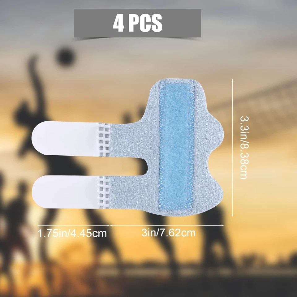 Férulas ergonómicas de soporte para dedos - 4 piezas, ideales para artritis y lesiones Foto 4 de 4