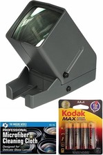 Medalight 35mm Desk Top Portable LED Negative and Slide Viewer  AA Batteries...