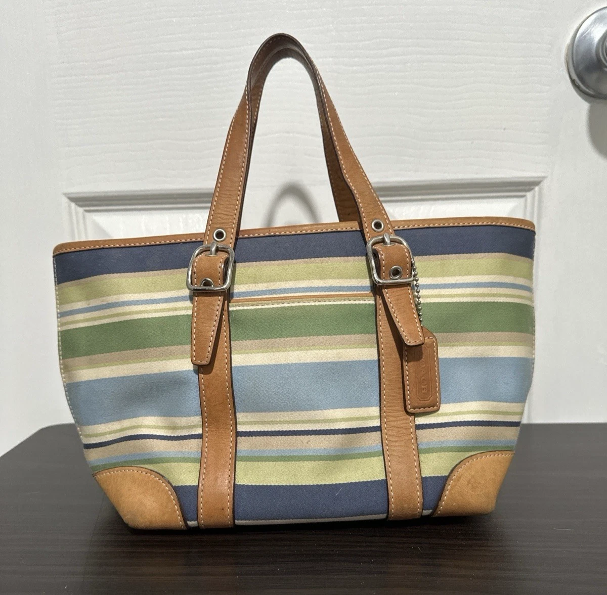 Coach Striped Mini Bags & Handbags for Women for sale | eBay