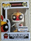 Funko Pop! Marvel #323: Chicken Deadpool ~  Amazon Exclusive ~ Vaulted