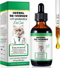 Wurmkur Katzen 60ml Parasitenbekämpfung Verd...