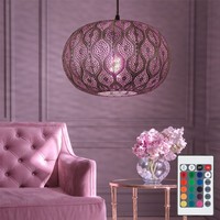 Pendelleuchte HäNgelampe Fernbedienung Rgb Led Esszimmer Dimmbar Orientalisch
