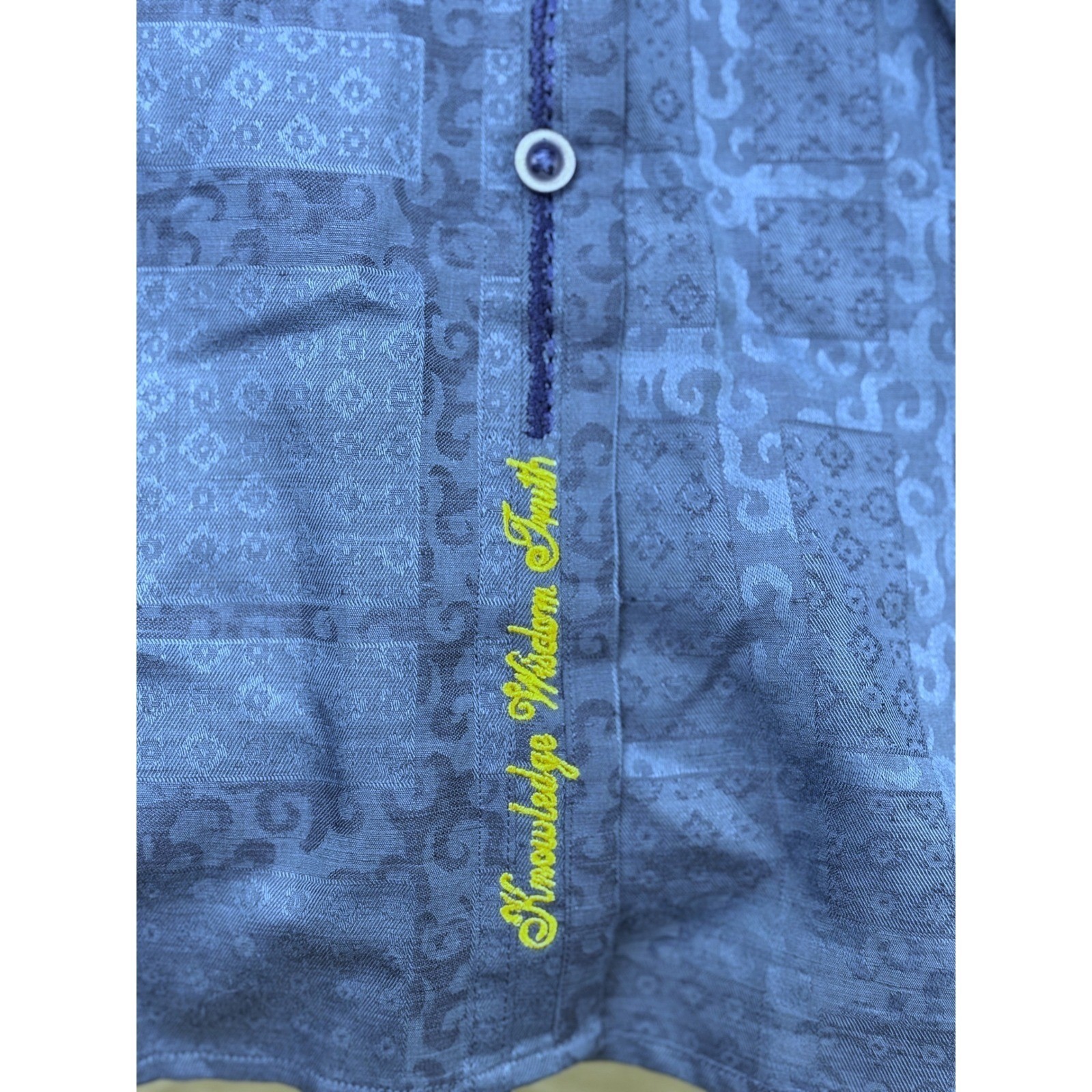 Robert Graham Patterned Casual Button Down Shirt … - image 2