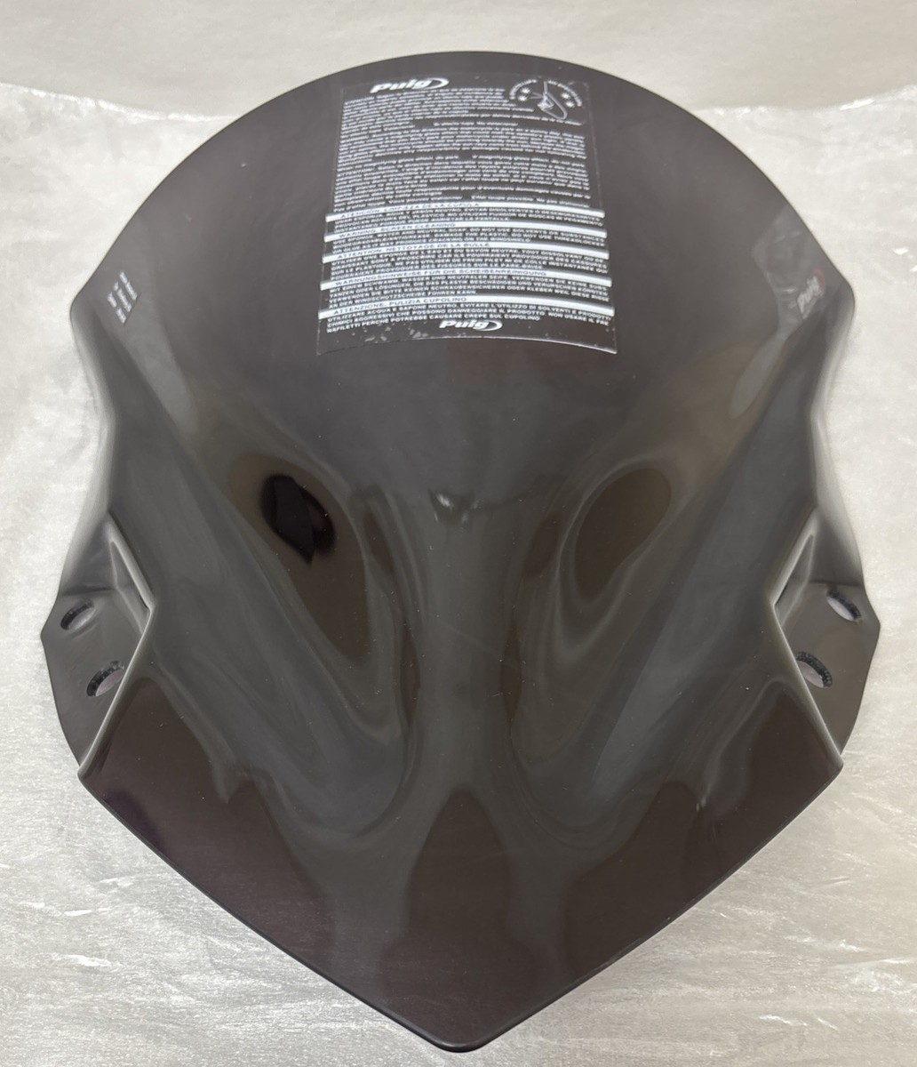 Kawasaki Ninja 400 Windscreen Puig Z Racing Dark Smoke 18” (1
