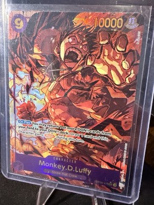 Monkey.D.Luffy - OP09-119 - Alternate Art One Piece TCG English (NM/M)