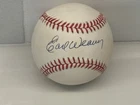 Earl Weaver Signed MLB AL (Bobby Brown) Baseball w/cube