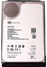 Seagate Exos X10 ST10000NM0126 10TB 3.5" SAS HDD 100% HEALTH (600 DAYS)