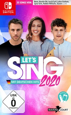 GW3181 Let's Sing 2020 mit deutschen Hits NSWITCH Neu & OVP