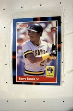 1988 Donruss - Barry Bonds #326 Solid Blue Upper Left Corner