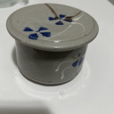 Handmade Studio Pottery French  Butter Keeper 