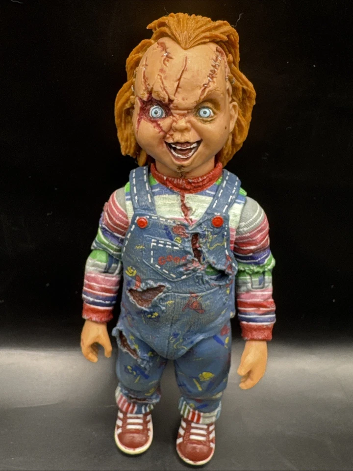 NECA CHUCKY DOLL 5” Figure W/ Extra Chucky Figure Head SHIPS FAST ‼️‼️✅ - Image 3 of 4