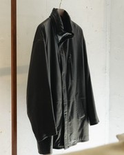 Seraphin 90s Leather Half Coat OEM Era4250 Us...