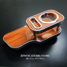 Jdm Chrome Wood Grain Luxury Drinks Cup Holder Car Driver Door Table Bar Counter Jdm Chrome Wood Grain Luxury Drinks Cup Holder Car Driver Door Table Bar Counter