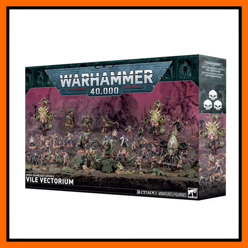 Warhammer 40K Death Guard Battleforce VILE VECTORIUM 🟢 Ships Now 🟢