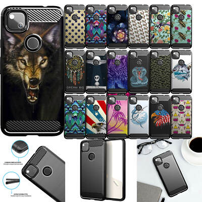 Case For [Google Pixel 4A (2020)][Flex TPU Fiber SET15] Matte Slim Flexible