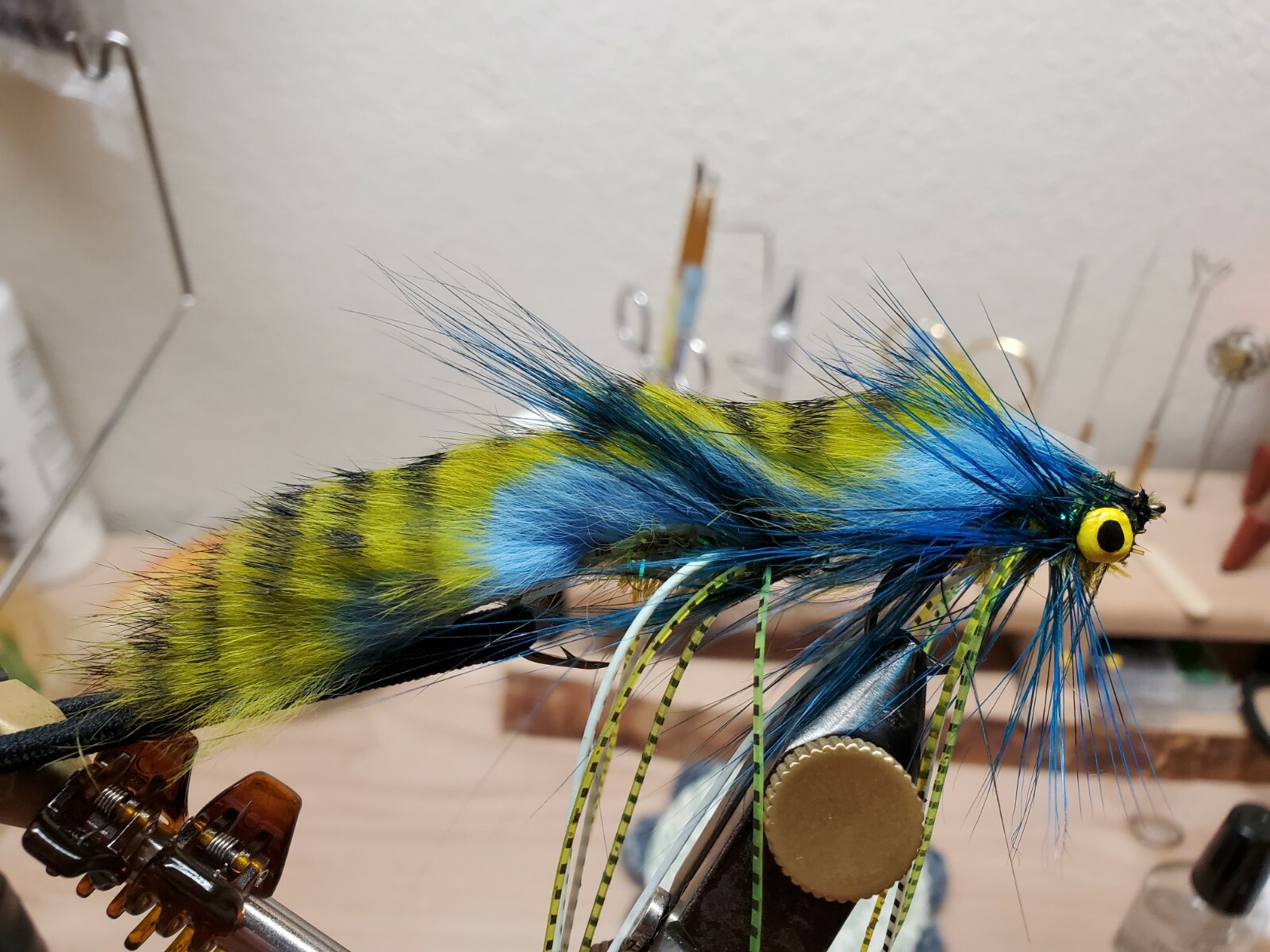 Articulated Bass Streamer fly fishing lure eBay