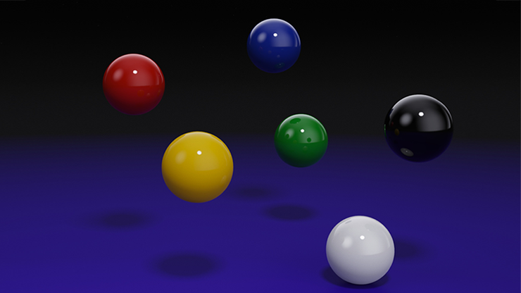 Pure Ball Ungimmicked Black Magic Set by Iarvel  