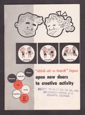 VTG Scotch Brand Tapes 32-page Booklet Minnesota Mining Dioramas Masks Hats Etc.