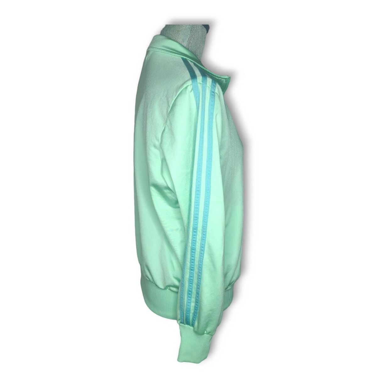 Adidas Originals Track Top Jacket In MINT 3 Arm Stripes Adidas Originals Track Top Jacket In MINT 3 Arm Stripes